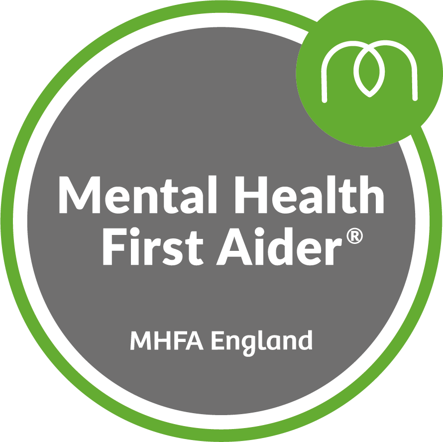 Mental Health First Aider badge